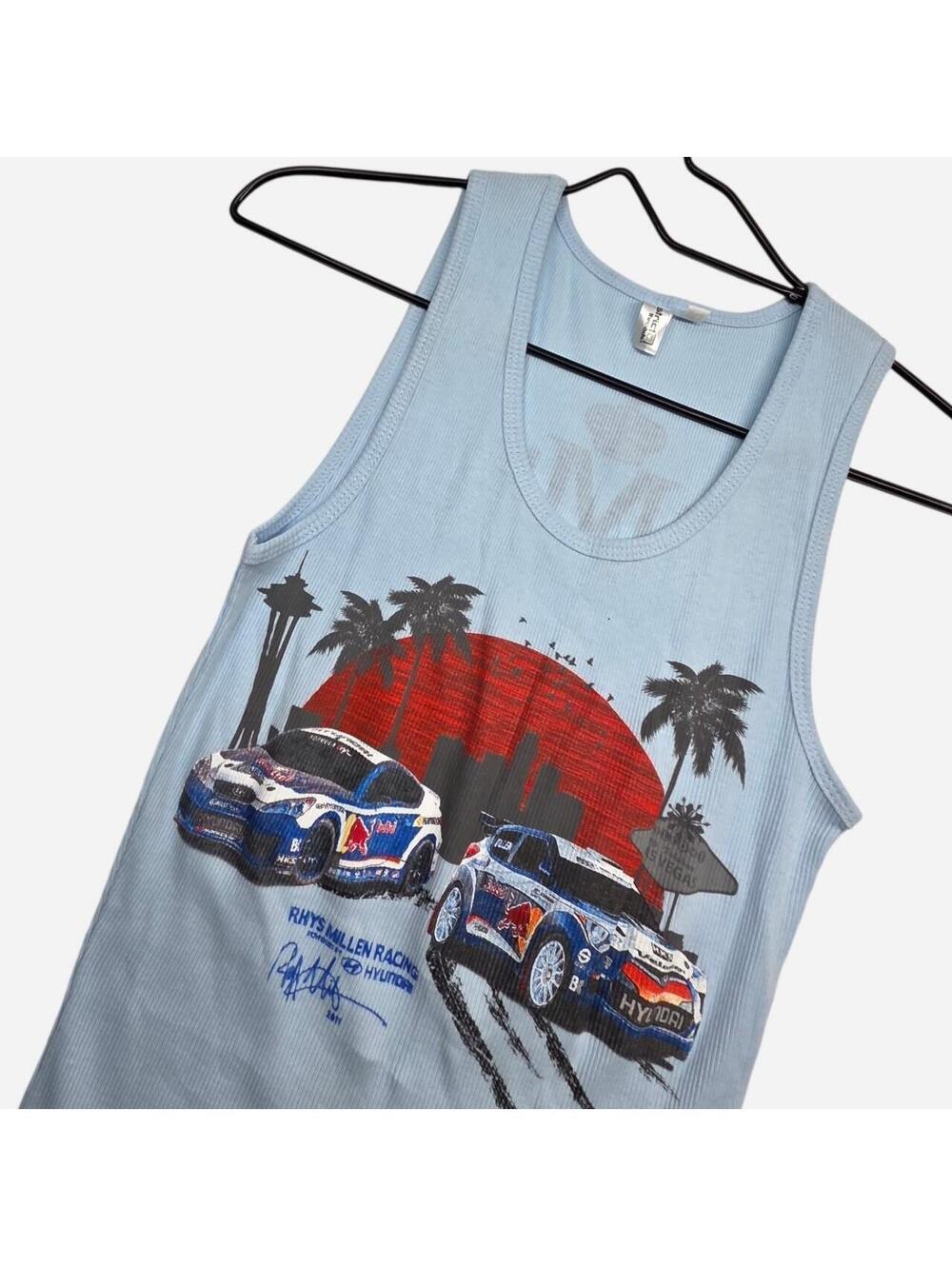 Women's Blue and Multi Vests-tanks-cami